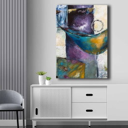 Wallity Lienzo Decorativo Multicolor 70 x 100 cm